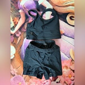 Kandi kouture  top and Shorts Set black C5/6
